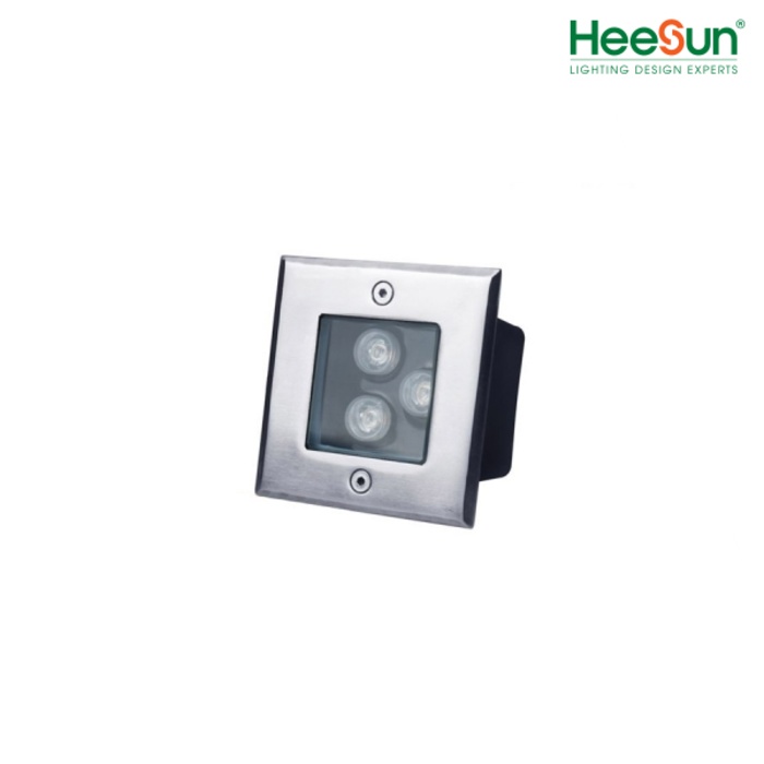 ĐÈN ÂM ĐẤT VUÔNG 3W HS-ADV3